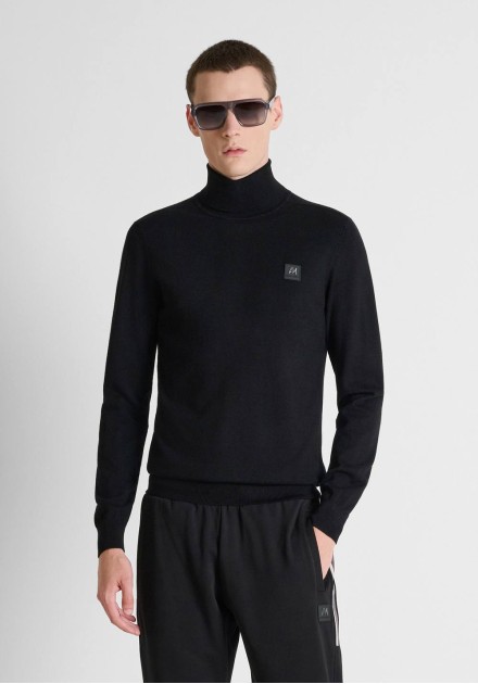 Jersey cisne Antony Morato negro - vista frontal
