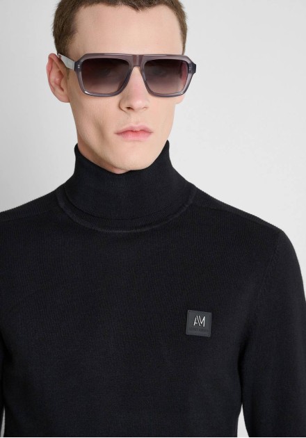 Jersey cisne Antony Morato negro