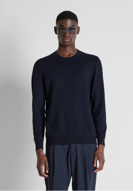Jersey Antony Morato marino - vista frontal Jersey Antony Morato marino - vista frontal