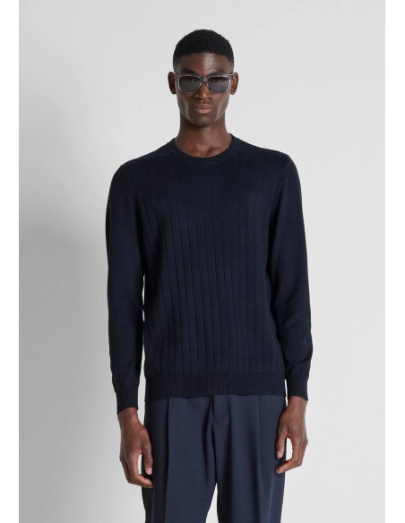 Jersey Antony Morato marino - vista frontal