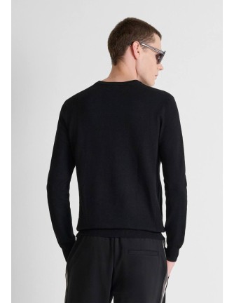 Jersey Antony Morato negro básico - vista frontal 2