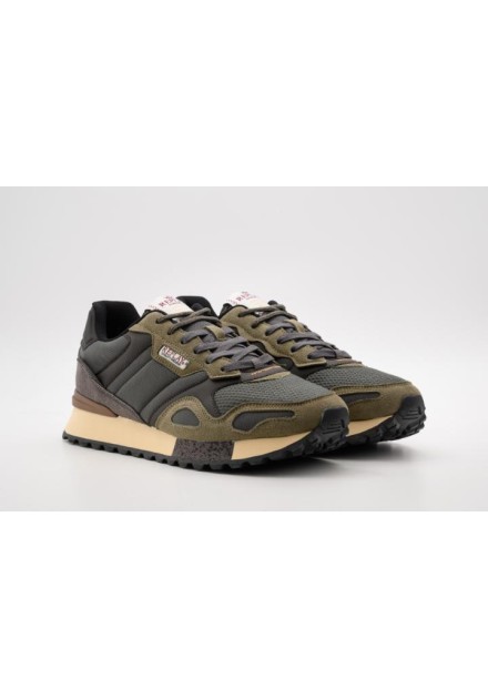 Sneakers Replay Rise Tonal verdes - vista lateral Sneakers Replay Rise Tonal verdes - vista lateral