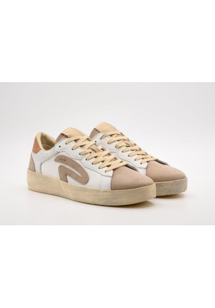 Sneakers Replay Rapid Action blancas - vista lateral