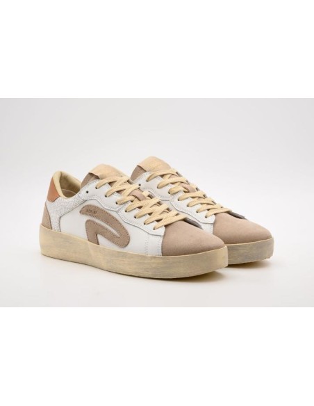 Sneakers Replay Rapid Action blancas - vista lateral