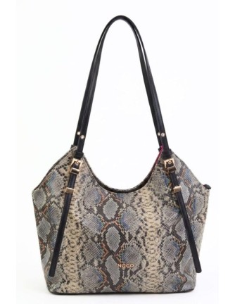 Bolso Noco tote serpiente negro 2