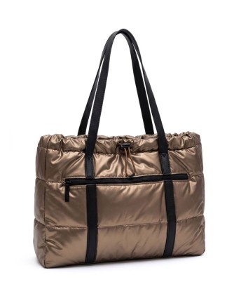Bolso Noco shopper ultraligero bronce 2