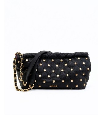 Bolso Noco baguette soft tachuelas negro 2