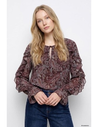 Blusa Tiffosi Termas estampado paisley