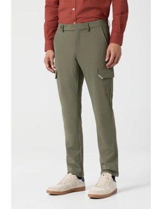 Pantalon Williot kaki cargo tecnico