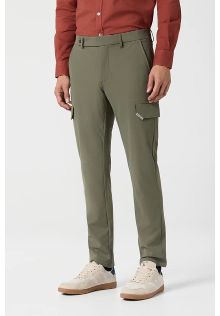 Pantalon Williot kaki cargo tecnico