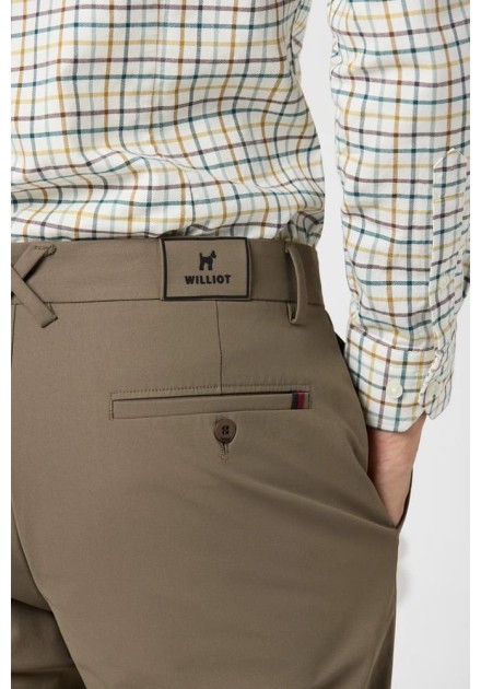 Pantalon Williot Taupe tecnico elastico