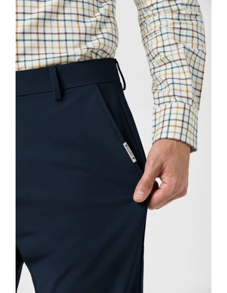 Pantalon Williot Marino tecnico elastico