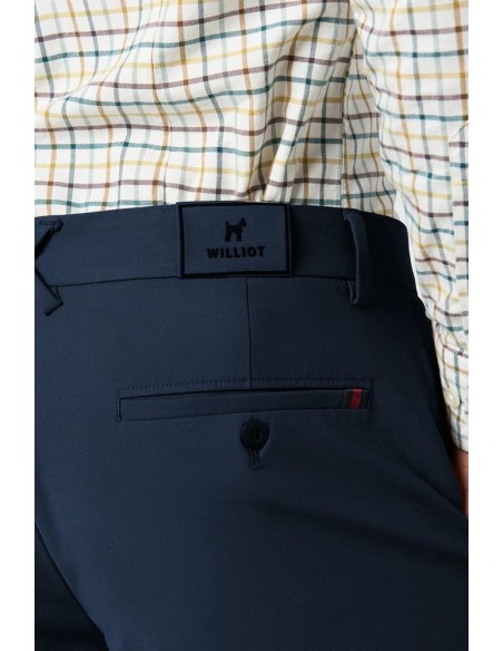 Pantalon Williot Marino tecnico chino