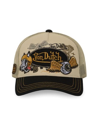 Gorra Von Dutch Patches 19 beig