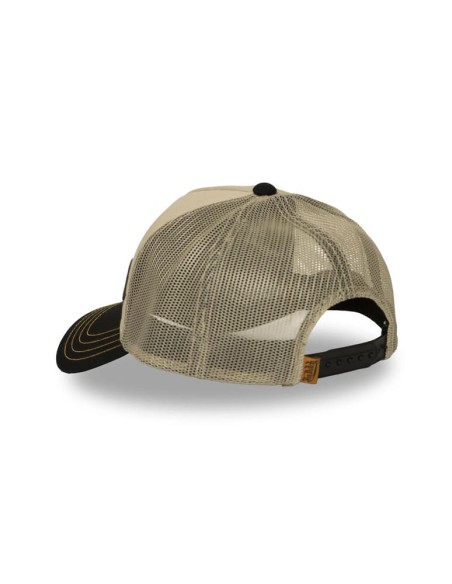 Gorra Von Dutch Patches 19 beig y negra