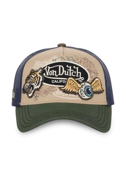 Gorra Von DutchPatches 07 beig Gorra Von DutchPatches 07 beig
