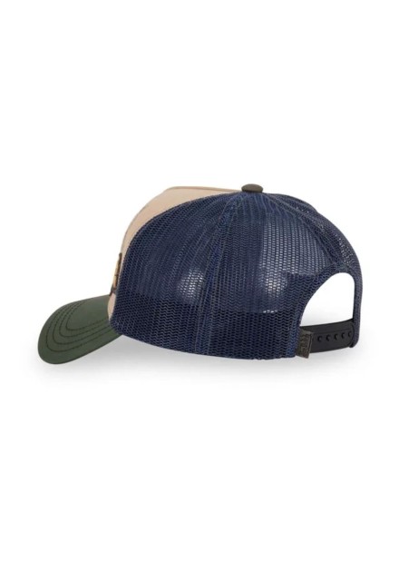 Gorra Von DutchPatches 07 beig rejilla azul Gorra Von DutchPatches 07 beig rejilla azul