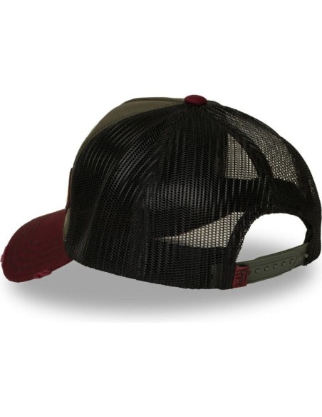 Gorra Von Dutch Patches 17 verde rehilla negra