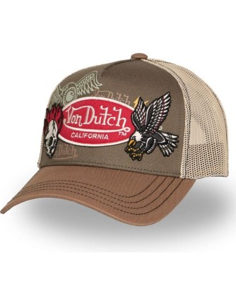Gorra Von Dutch Patches/12 verde 2