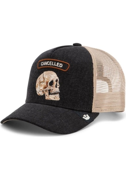 Gorra Goorin Cancelled Denim Rocker negra Gorra Goorin Cancelled Denim Rocker negra
