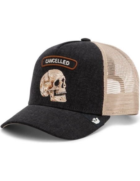 Gorra Goorin Cancelled Denim Rocker negra