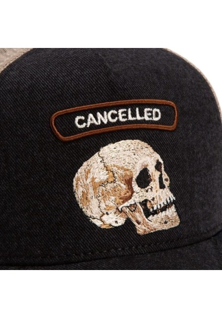 Gorra Goorin Cancelled Denim Rocker calavera Gorra Goorin Cancelled Denim Rocker calavera