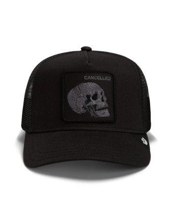 Gorra Goorin Tonal Skull Negra Void