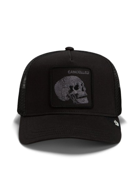 Gorra Goorin Tonal Skull Negra Void Gorra Goorin Tonal Skull Negra Void