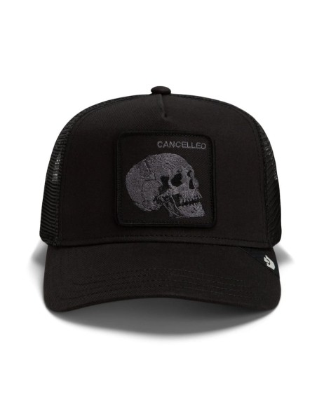 Gorra Goorin Tonal Skull Negra Void