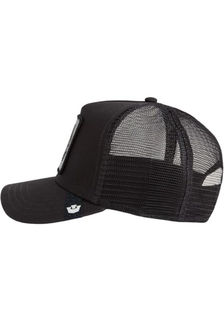 Gorra Goorin Panther Trucker Negra Void rejilla negra Gorra Goorin Panther Trucker Negra Void rejilla negra