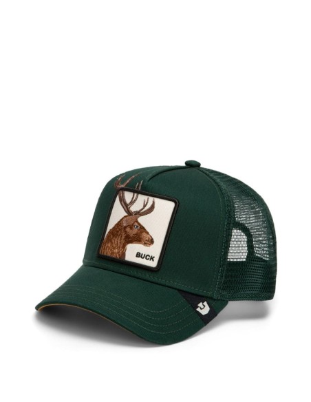 Gorra Goorin Over The Line Buck verde botella