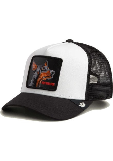 Gorra Goorin Beware Trucker Dust / Void visera negra