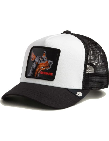 Gorra Goorin Beware Trucker Dust / Void visera negra