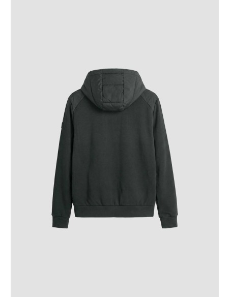 Chaqueta híbrida Antony Morato verde, vista trasera de producto