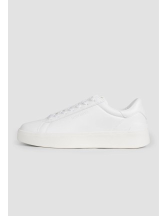 Sneakers Antony Morato blancas de suela gruesa, vista lateral