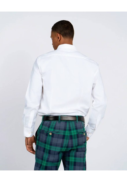 Camisa Oxford Harper and Neyer blanca, vista trasera Camisa Oxford Harper and Neyer blanca, vista trasera