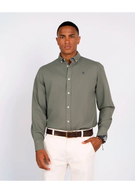 Camisa Harper and Neyer Venet verde, vista trasera Camisa Harper and Neyer Venet verde, vista trasera