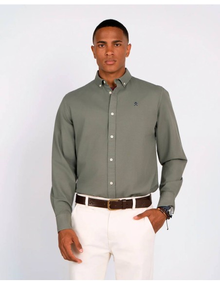 Camisa Harper and Neyer Venet verde, vista trasera