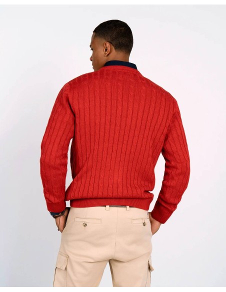 Jersey de ochos Blarney Castle rojo, vista trasera