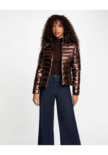 Chaqueta Morgan Gelola marron metalizada Chaqueta Morgan Gelola marron metalizada