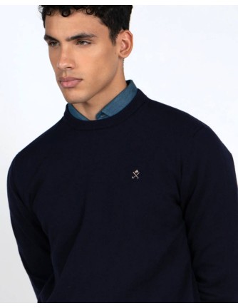 Jersey Harper and Neyer Neck navy Blue 2