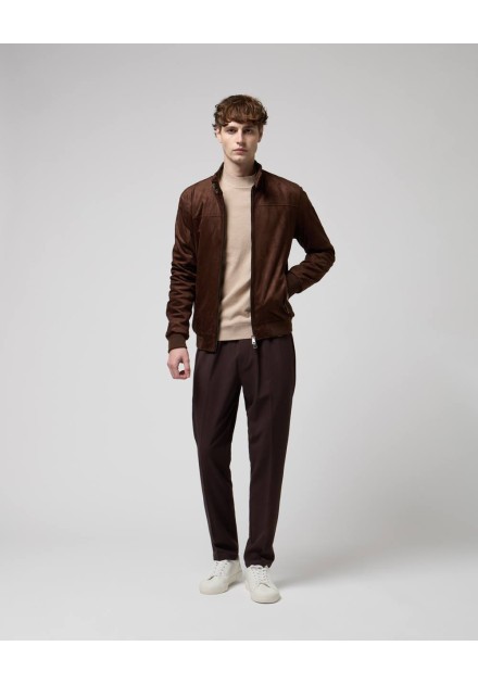 Chaqueta Gianni Lupo marron Nobuk Chaqueta Gianni Lupo marron Nobuk