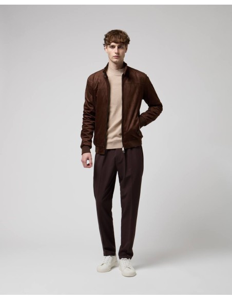 Chaqueta Gianni Lupo marron Nobuk