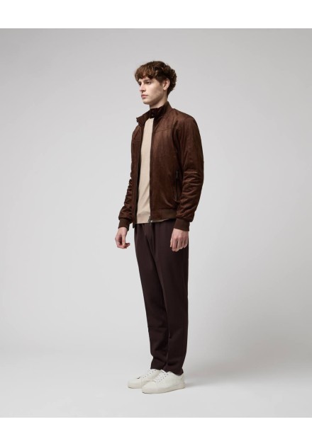 Chaqueta Gianni Lupo marron Nobuk Chaqueta Gianni Lupo marron Nobuk