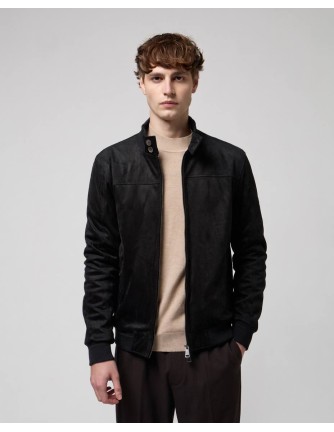 Chaqueta Gianni Lupo negra Nobuk