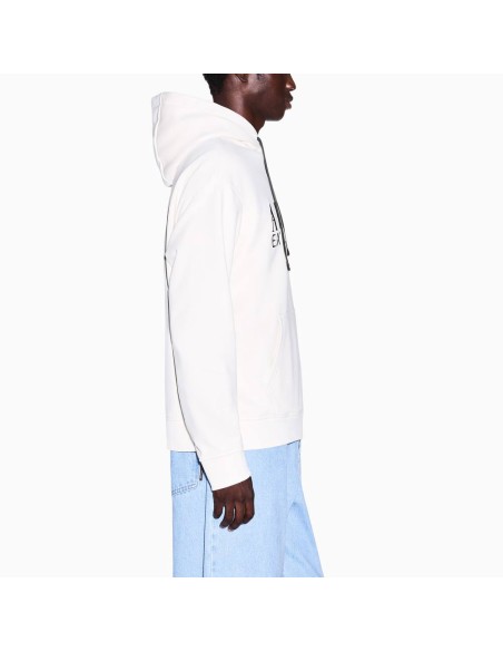 Sudadera Armani Exchange crudo - lateral en modelo