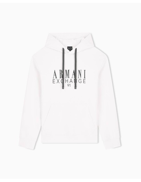 Sudadera Armani Exchange crudo - frontal en plano