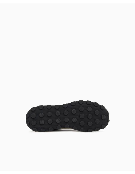Sneakers Armani Exchange marino y blanco - suela