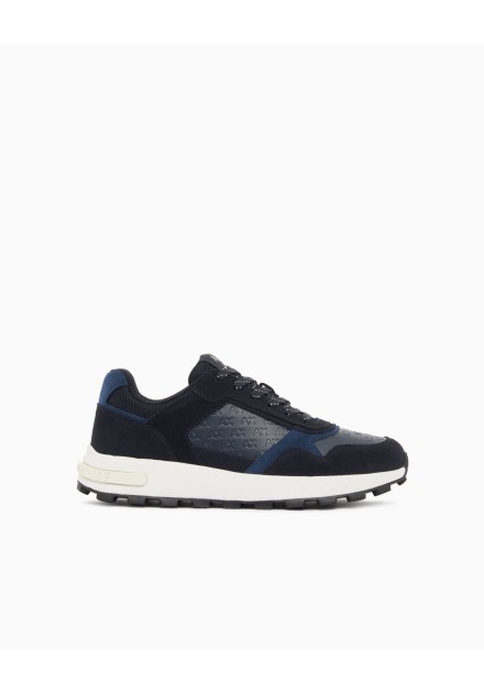 Sneakers Armani Exchange azules - vista lateral Sneakers Armani Exchange azules - vista lateral