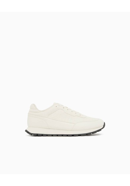 Sneakers Armani Exchange blancas - vista lateral Sneakers Armani Exchange blancas - vista lateral